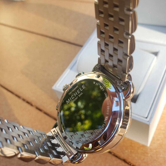 ***SOLD***  Beautiful LIKE NEW Michele Sport Sail Diamond Watch*** - Picture 4 of 9